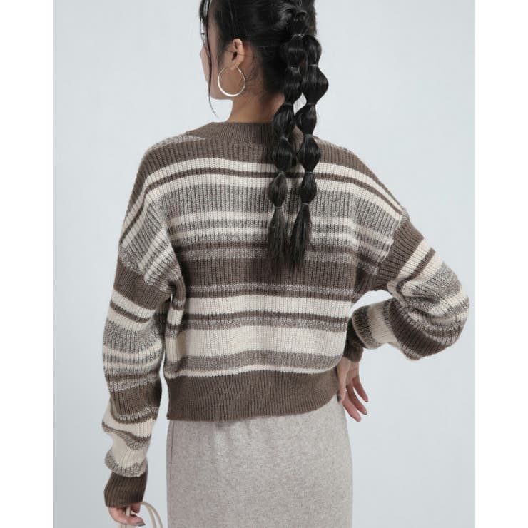 ボーダー ニット カットソー | Tannsu Dance | 詳細画像8 