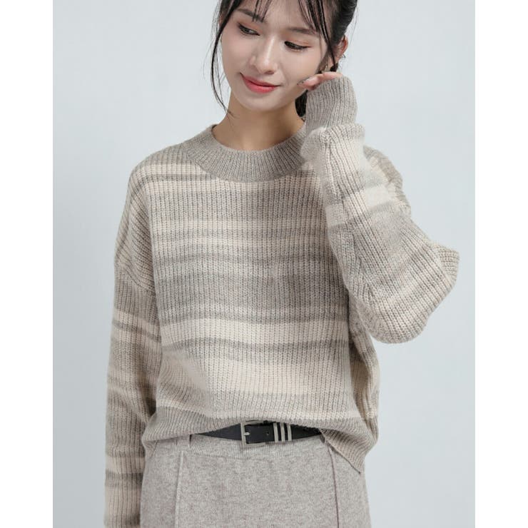 ボーダー ニット カットソー | Tannsu Dance | 詳細画像6 