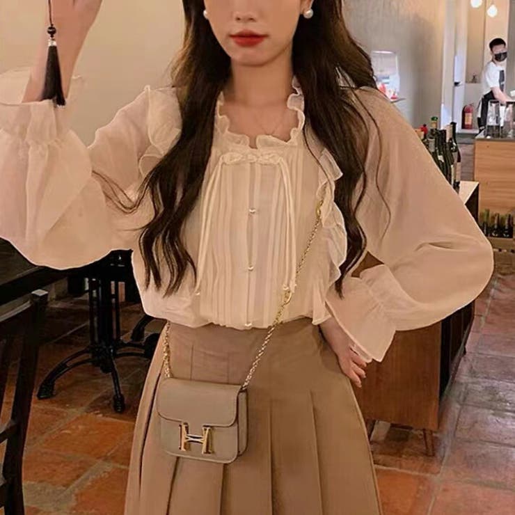 フリル ブラウス フリルブラウス | Tannsu Dance | 詳細画像4 