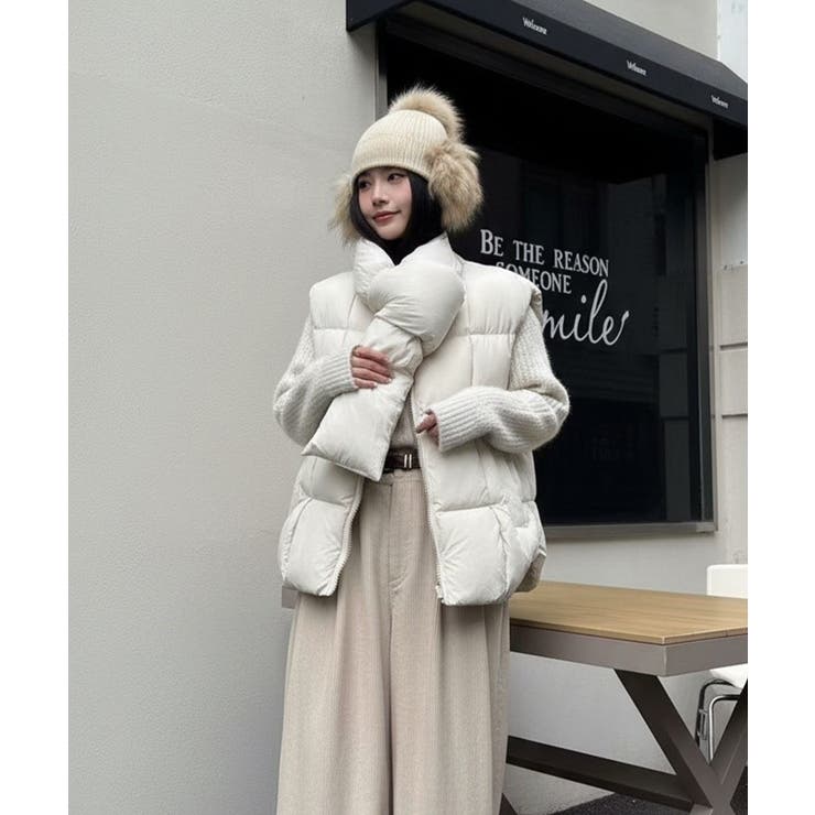 中綿 ベスト レディース | Tannsu Dance | 詳細画像4 