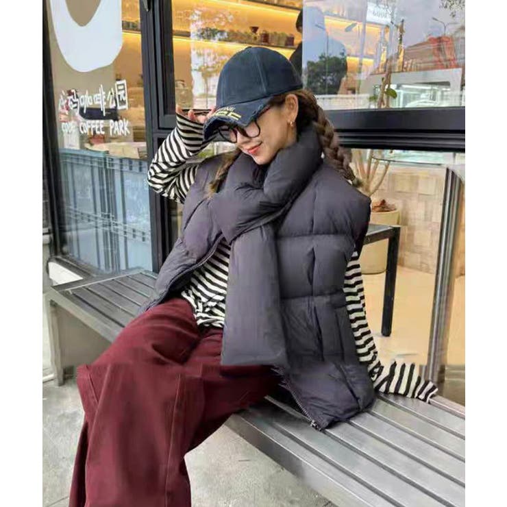 中綿 ベスト レディース | Tannsu Dance | 詳細画像6 