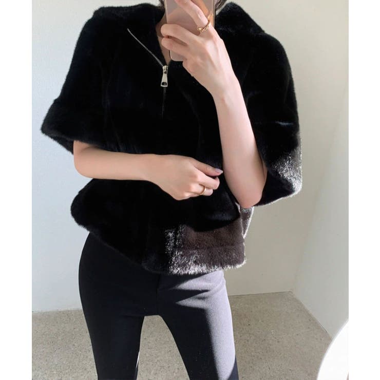 フェイクファー エコファー フード付き | Tannsu Dance | 詳細画像8 