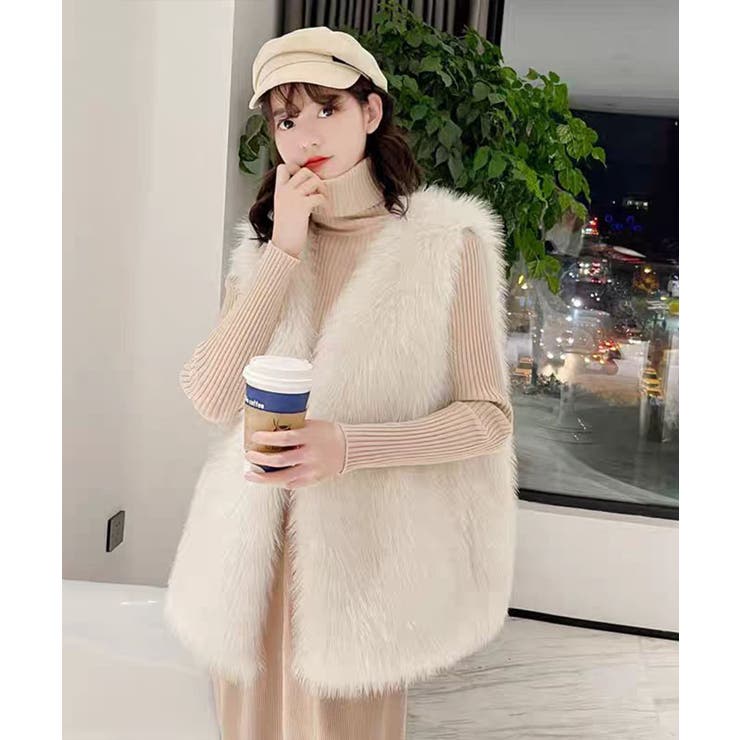 ロング ファーベスト レディース | Tannsu Dance | 詳細画像3 