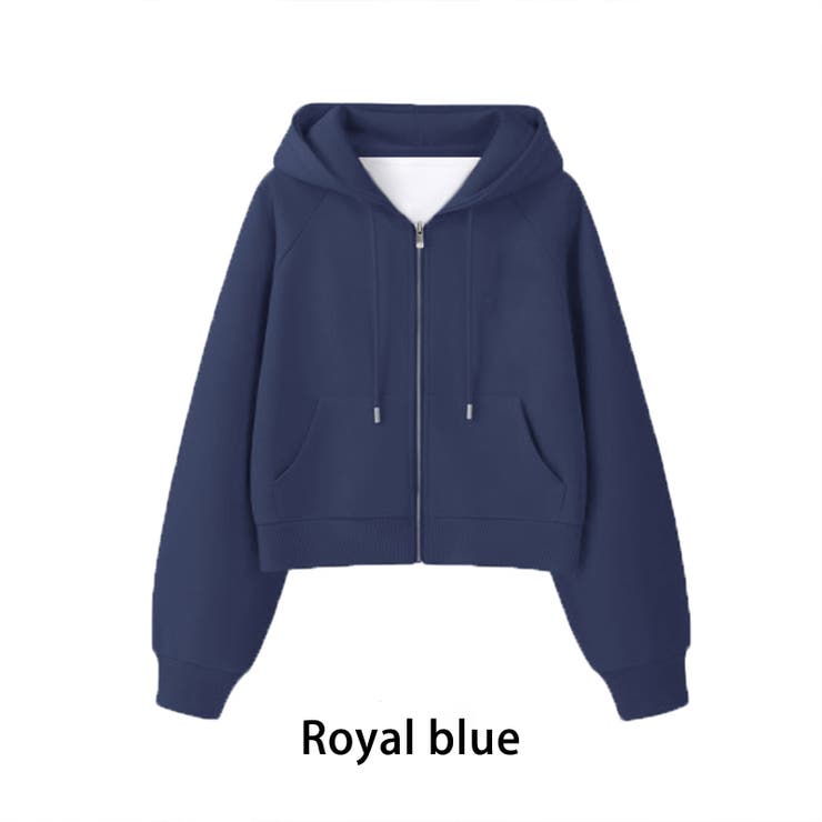 Royal blue | プリントパーカー バックロゴ フーディスウェット | Tannsu Dance