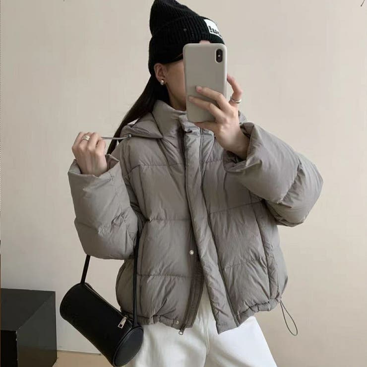 ショートダウンジャケット レディース 中綿[品番：XSTW0010080