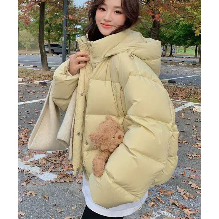 ショートダウンジャケット レディース 中綿[品番：XSTW0010080