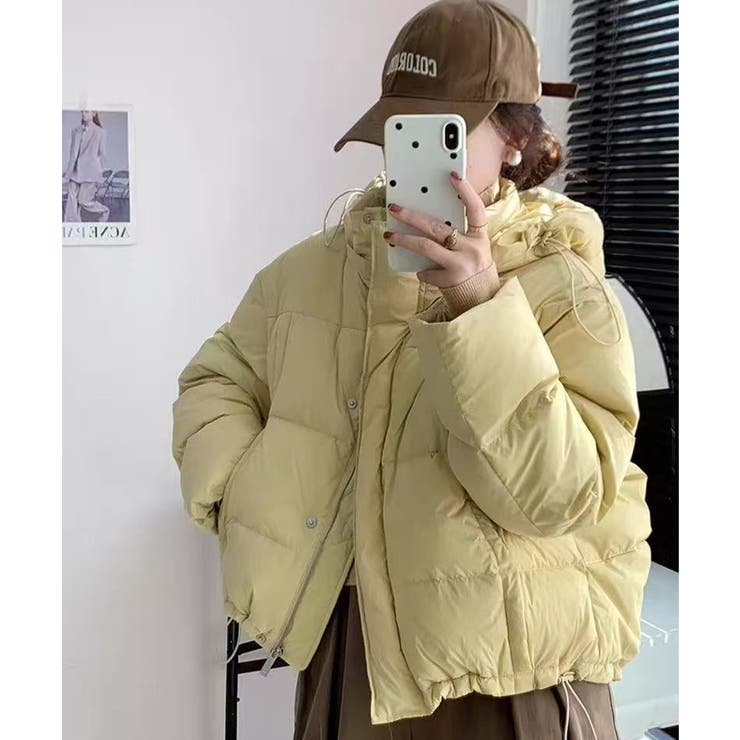 ショートダウンジャケット レディース 中綿[品番：XSTW0010080