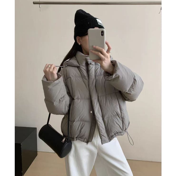 ショートダウンジャケット レディース 中綿[品番：XSTW0010080