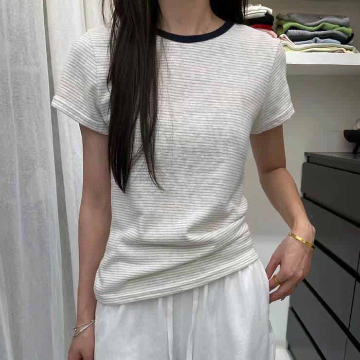 White | Tシャツ レディース 半袖 | Tannsu Dance