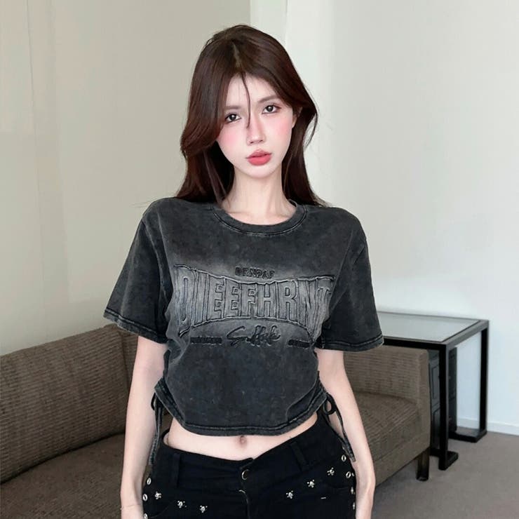 Gray | Tシャツ レディース 半袖 | Tannsu Dance