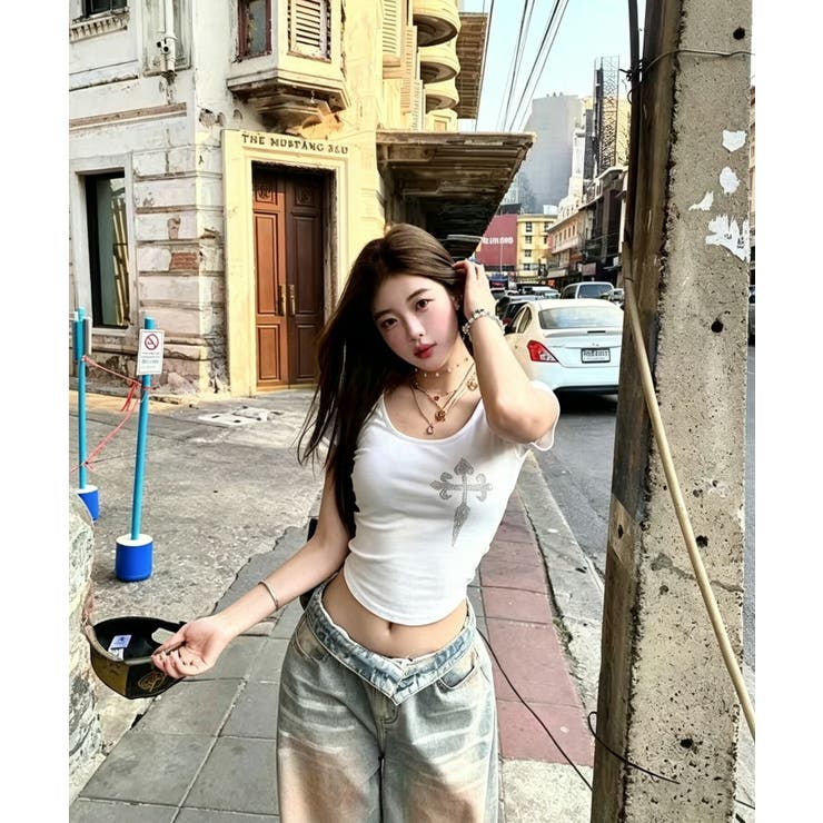 Tシャツ レディース 半袖 | Tannsu Dance | 詳細画像14 
