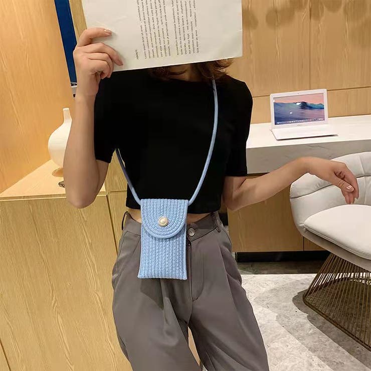 ブルー | スマホポーチ スマホショルダー スマホポシェット | Tannsu Dance