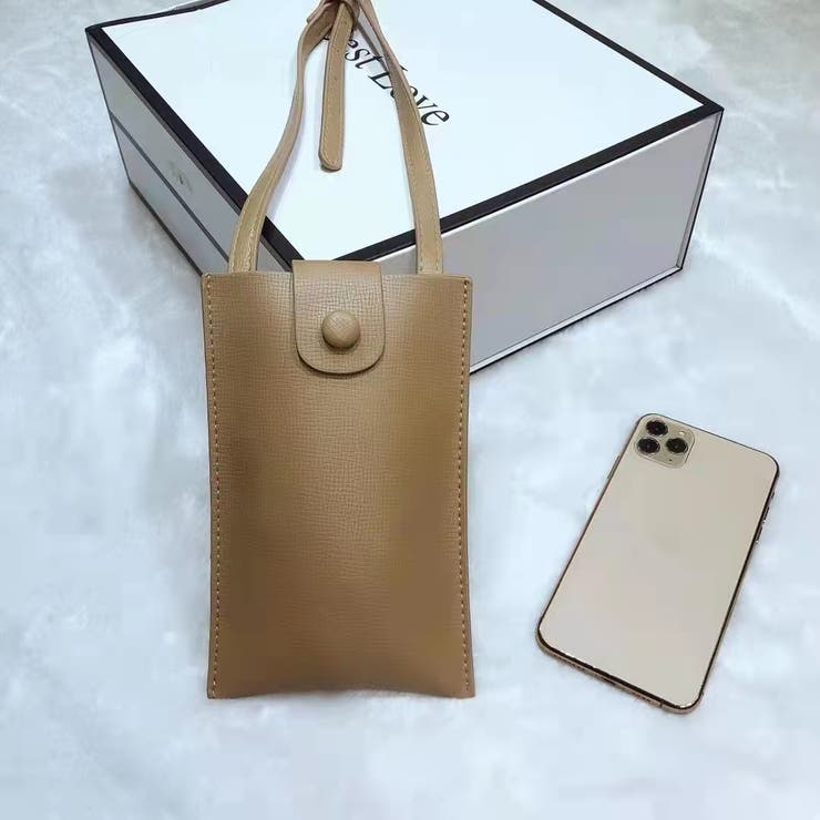 カーキ | スマホポーチ スマホショルダー スマホ | Tannsu Dance