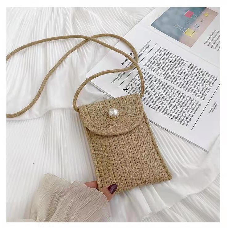 ベージュ | スマホポーチ スマホショルダー スマホポシェット | Tannsu Dance