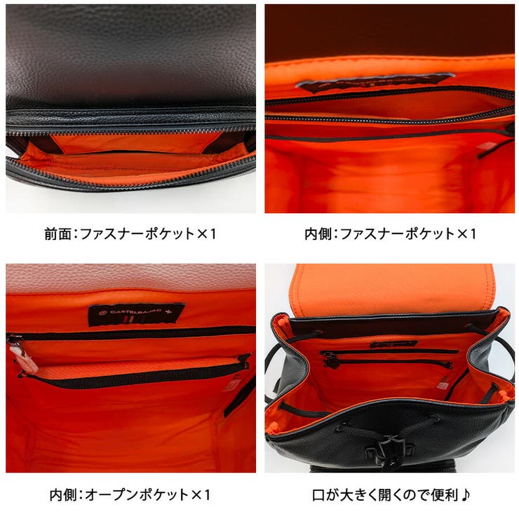 CASTELBAJAC ノワ リュックバッグ | Tasche Jack | 詳細画像7 