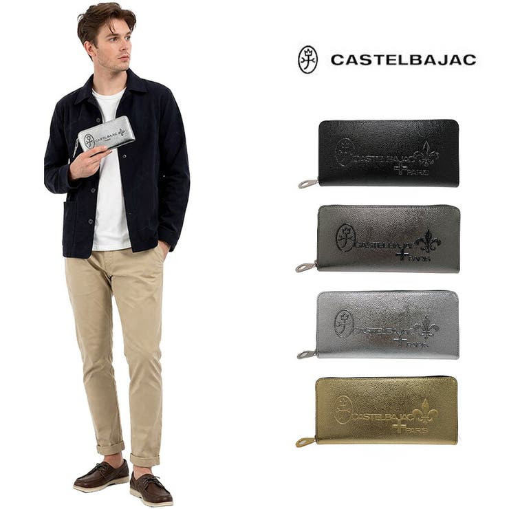 CASTELBAJAC グリッター ラウンドファスナー長財布 | Tasche Jack | 詳細画像1 