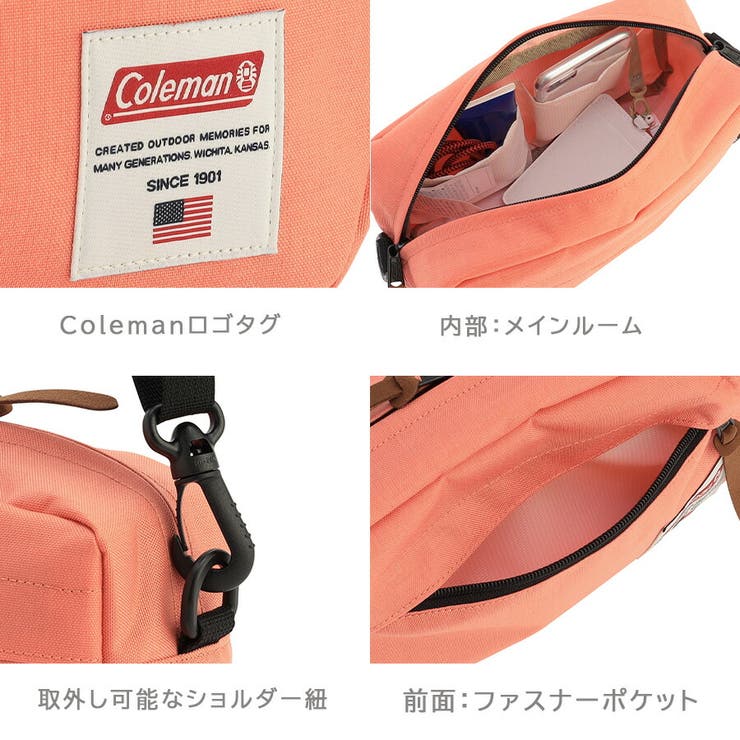 Coleman アメリカンクラシック ポーチ | Tasche Jack | 詳細画像6 