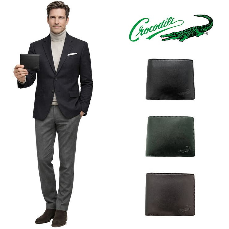 Crocodile ビッグロゴlll 札入れ | Tasche Jack | 詳細画像1 