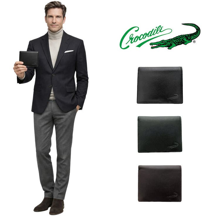 Crocodile ビッグロゴlll ベラ札入れ | Tasche Jack | 詳細画像1 