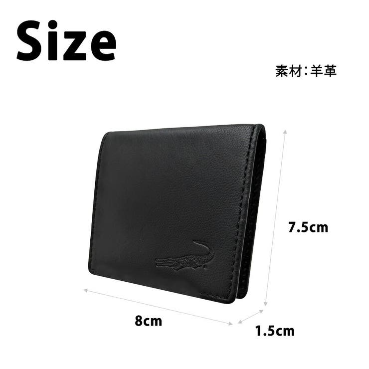 Crocodile ビッグロゴlll BOX小銭入れ | Tasche Jack | 詳細画像10 