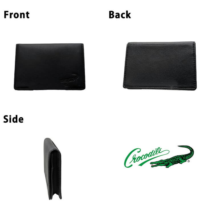 Crocodile ビッグロゴlll 名刺入れ | Tasche Jack | 詳細画像8 