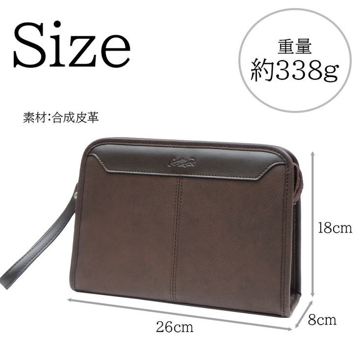 Crocodile】736 7090 セカンドバッグ[品番：KINW0001238]｜Tasche Jack