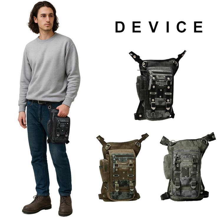 【DEVICE】 dlh40055 レッグポーチ | Tasche Jack | 詳細画像1 