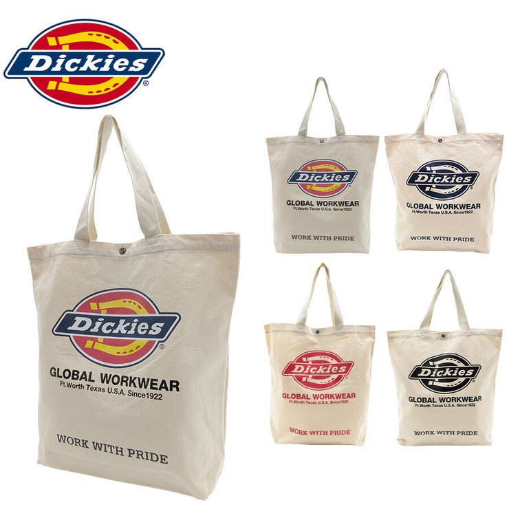 【Dickies】 16826300 ロゴキャンバストートバッグ | Tasche Jack | 詳細画像1 