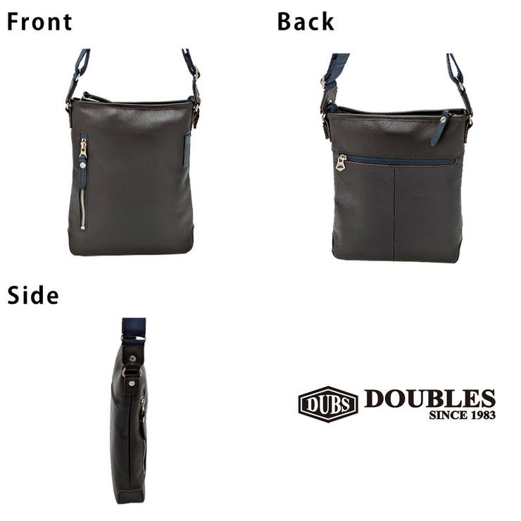 【DOUBLES】jpu7460 縦型ショルダーバッグ 斜め掛け | Tasche Jack | 詳細画像8 