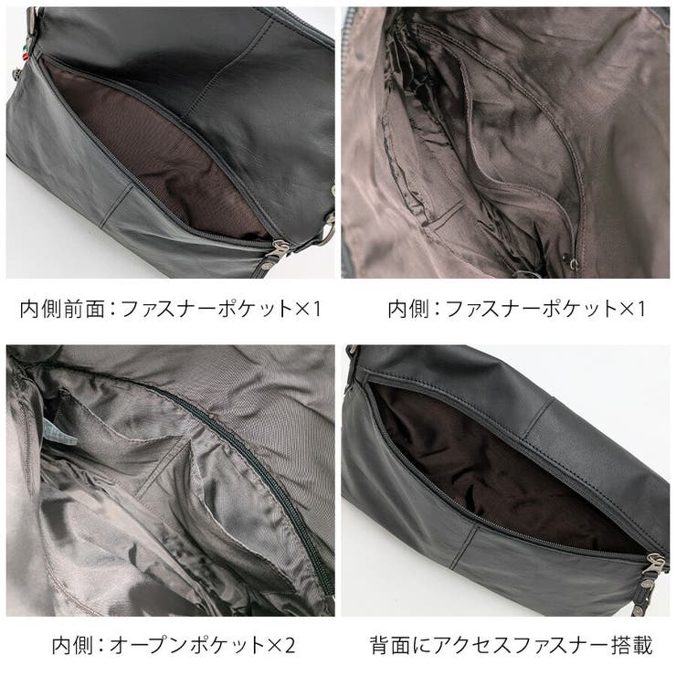 【DOUBLES】vlr1656 横型ショルダーバッグ 斜め掛け | Tasche Jack | 詳細画像6 