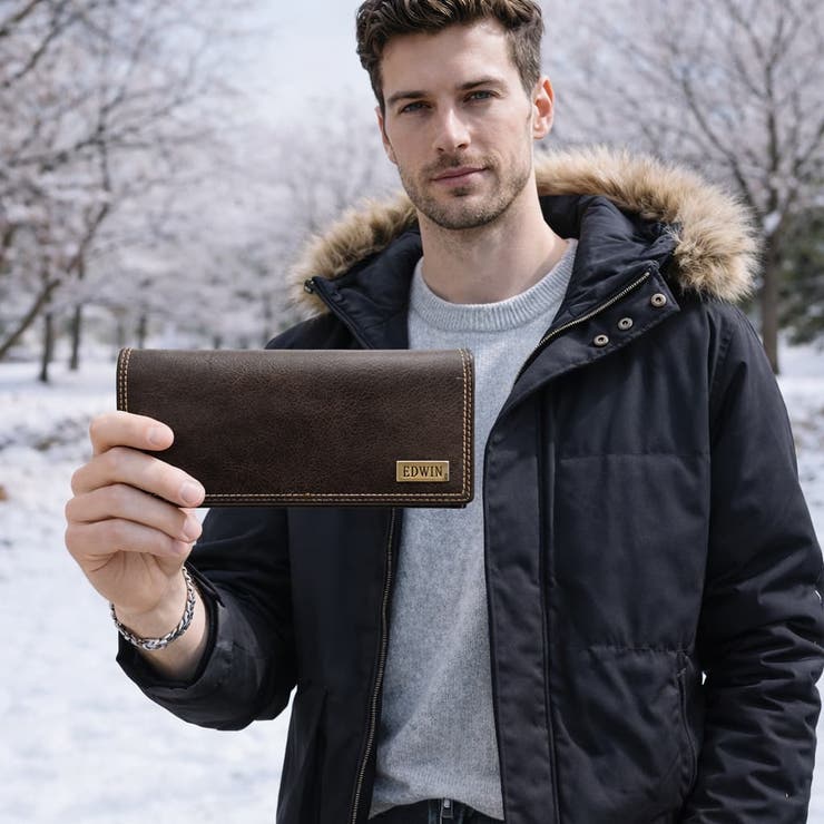 EDWIN メタルプレート シボ合皮 | Tasche Jack | 詳細画像6 
