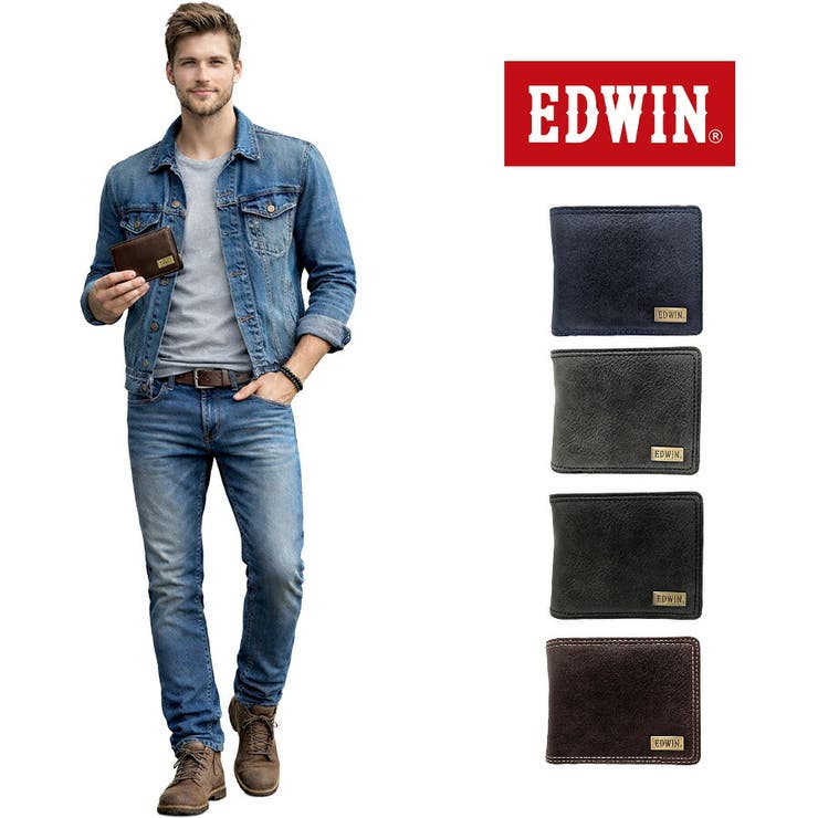 EDWIN メタルプレート シボ合皮 | Tasche Jack | 詳細画像1 