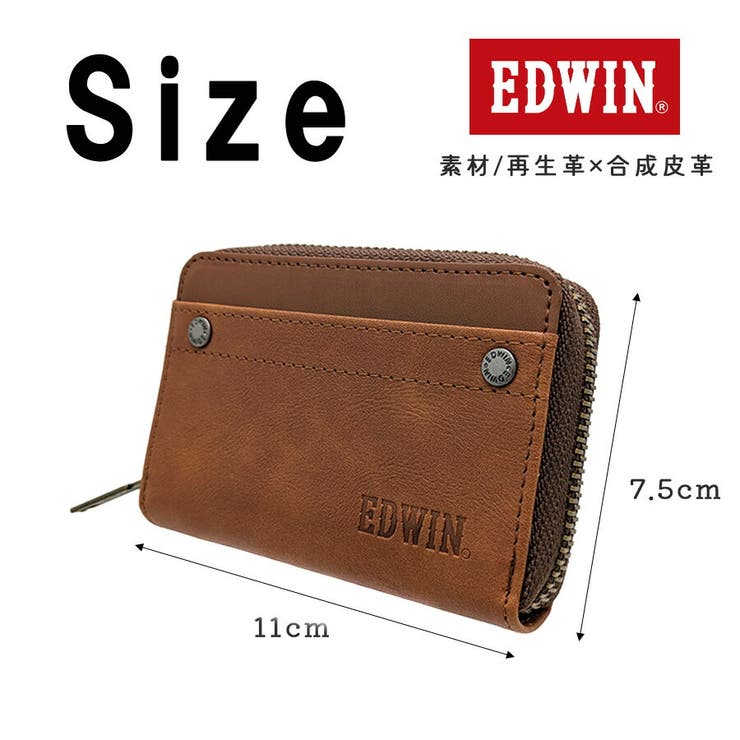 EDWIN エンボスロゴ 小銭入 | Tasche Jack | 詳細画像10 