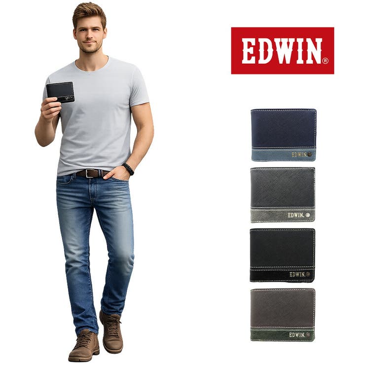 EDWIN 二つ折り財布 折り財布 | Tasche Jack | 詳細画像1 