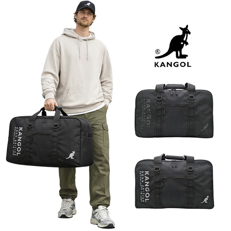 KANGOL ボストンバッグL 大容量 | Tasche Jack | 詳細画像1 