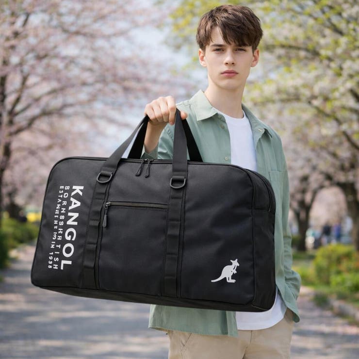 KANGOL ボストンバッグL 大容量 | Tasche Jack | 詳細画像3 