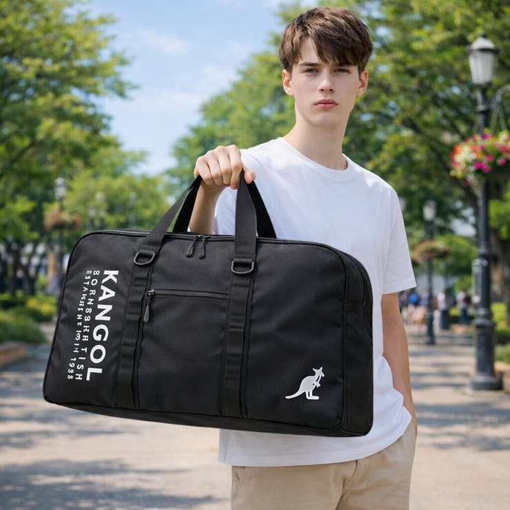 KANGOL ボストンバッグL 大容量 | Tasche Jack | 詳細画像4 