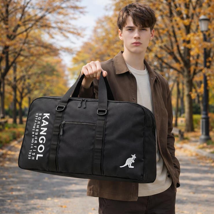 KANGOL ボストンバッグL 大容量 | Tasche Jack | 詳細画像5 