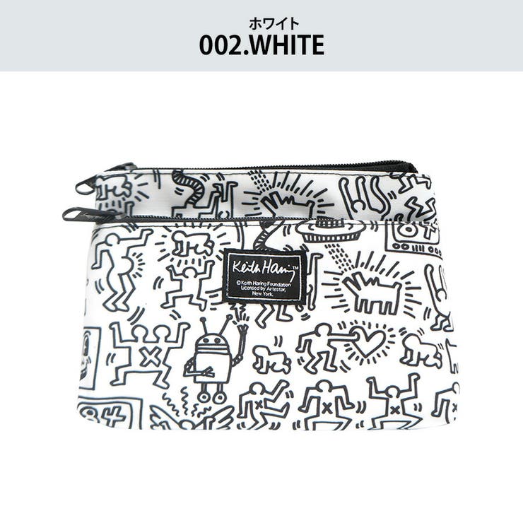 【KeithHaring】15801 フラットポーチ ポーチ | Tasche Jack | 詳細画像10 
