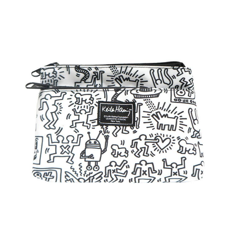 【KeithHaring】15801 フラットポーチ ポーチ | Tasche Jack | 詳細画像3 