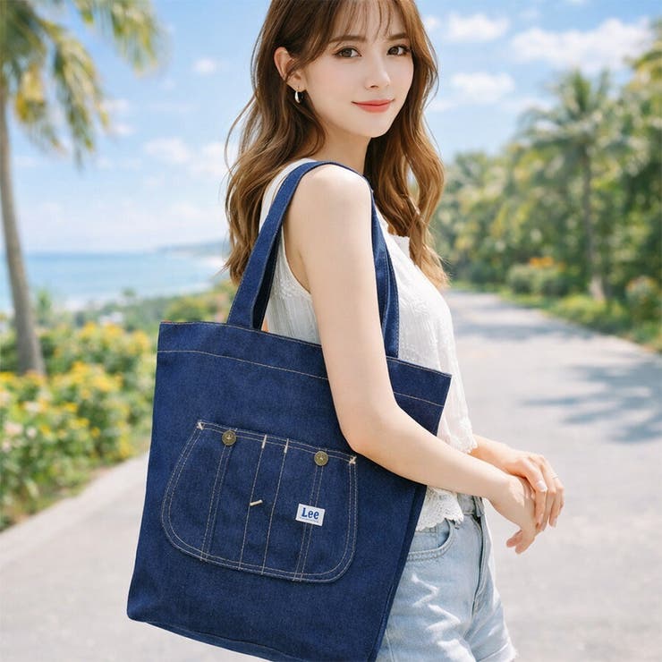 Lee トートバッグ 手持ち[品番：KINW0002611]｜Tasche Jack（タッシュ