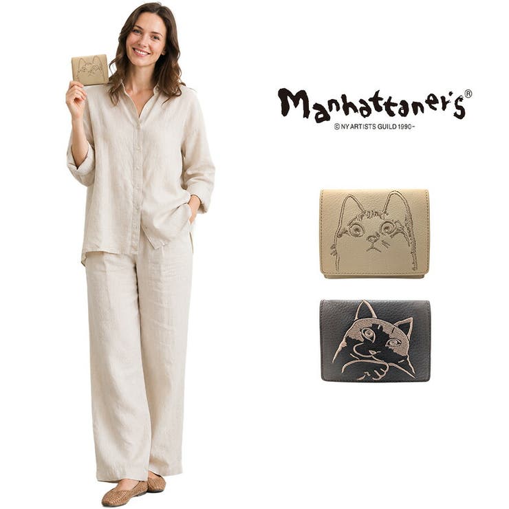 Manhattaners フィグパース 二つ折り財布 | Tasche Jack | 詳細画像1 