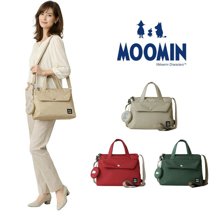 MOOMIN ポリエステル 2way手提げ | Tasche Jack | 詳細画像1 