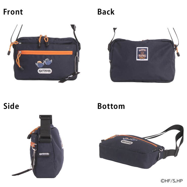 OUTDOORPRODUCTS ハイキュー 横型ショルダーバッグ | Tasche Jack | 詳細画像9 