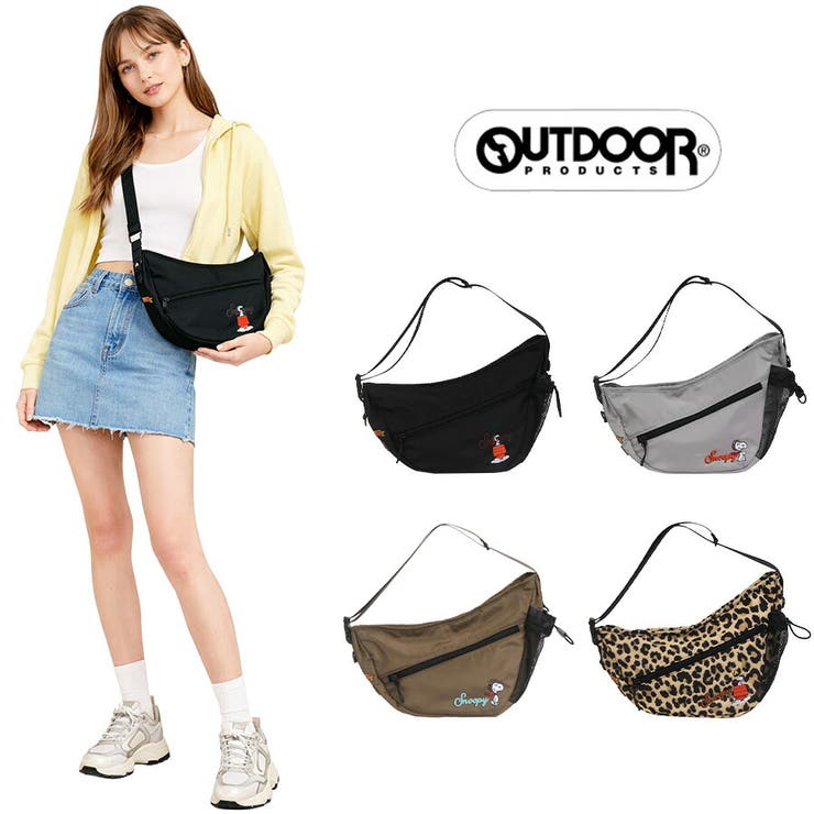 OUTDOORPRODUCTS ピーナッツ 2wayムーン型ショルダーバッグ | Tasche Jack | 詳細画像1 