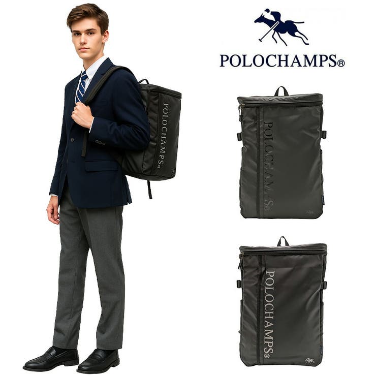 【POLOCHAMPS】 pcc100 コーティングラウンドリュック | Tasche Jack | 詳細画像1 