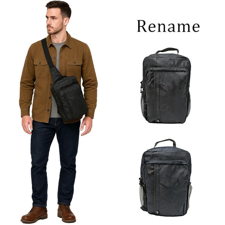 【Rename】 rbn70038 メガボディバッグ | Tasche Jack | 詳細画像1 
