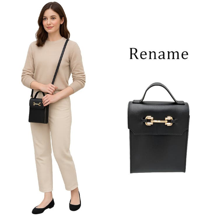 【Rename】 rtg22133 スクエアミニショルダー | Tasche Jack | 詳細画像1 