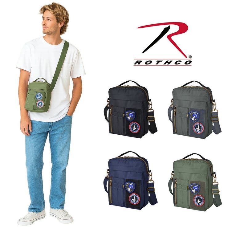 【ROTHCO】45077 縦型ショルダーバッグ 鞄 | Tasche Jack | 詳細画像1 
