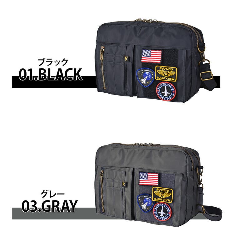 【ROTHCO】45081 横型ショルダーバッグ 鞄 | Tasche Jack | 詳細画像13 